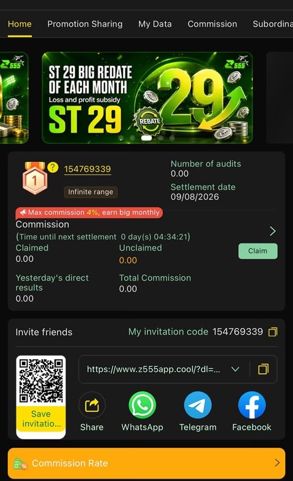 Z555 Game Referral 