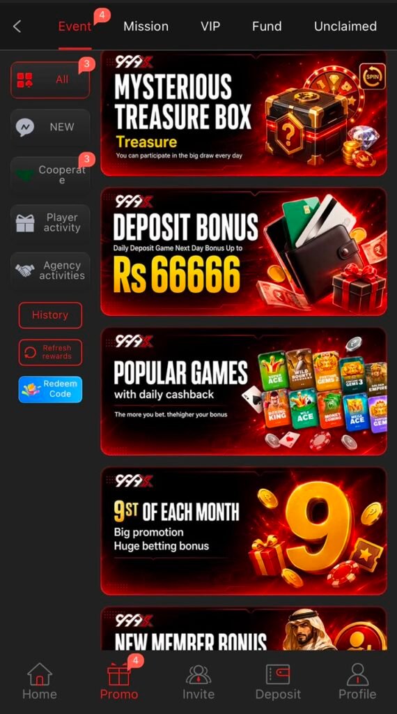 999x Game Promo