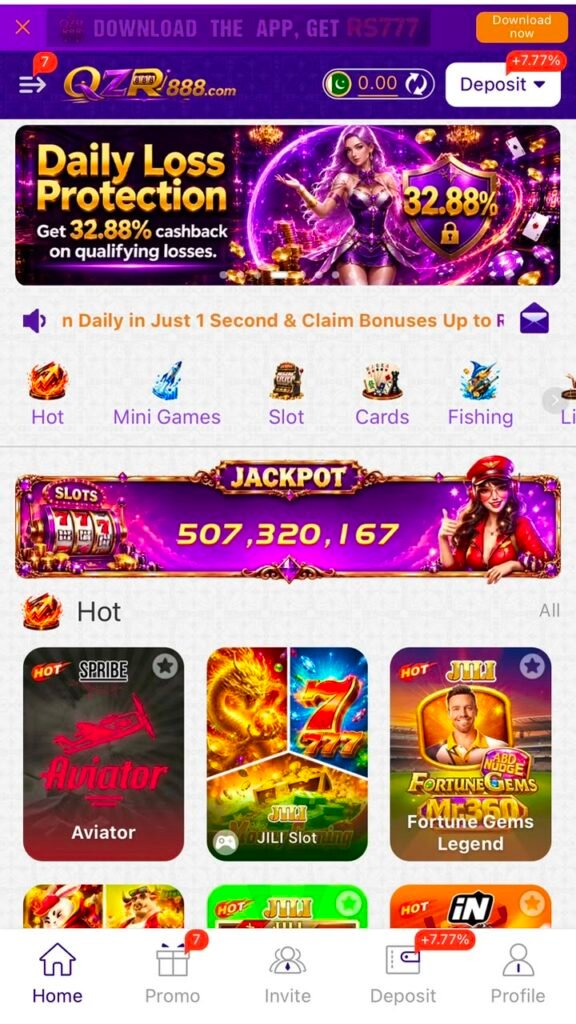 QZR888 Game App
