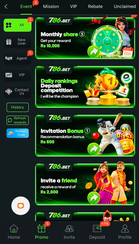 786bet Latest promo